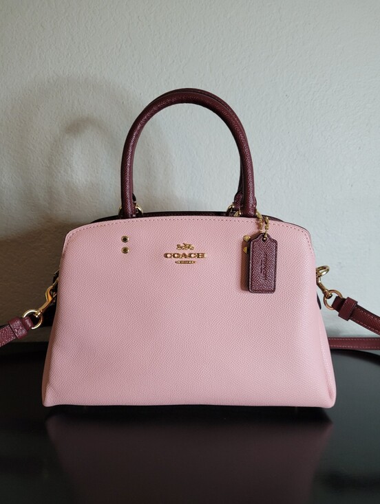 Coach Handbags - Coach Mini Lillie Carryall Satchel Crossbody Bag